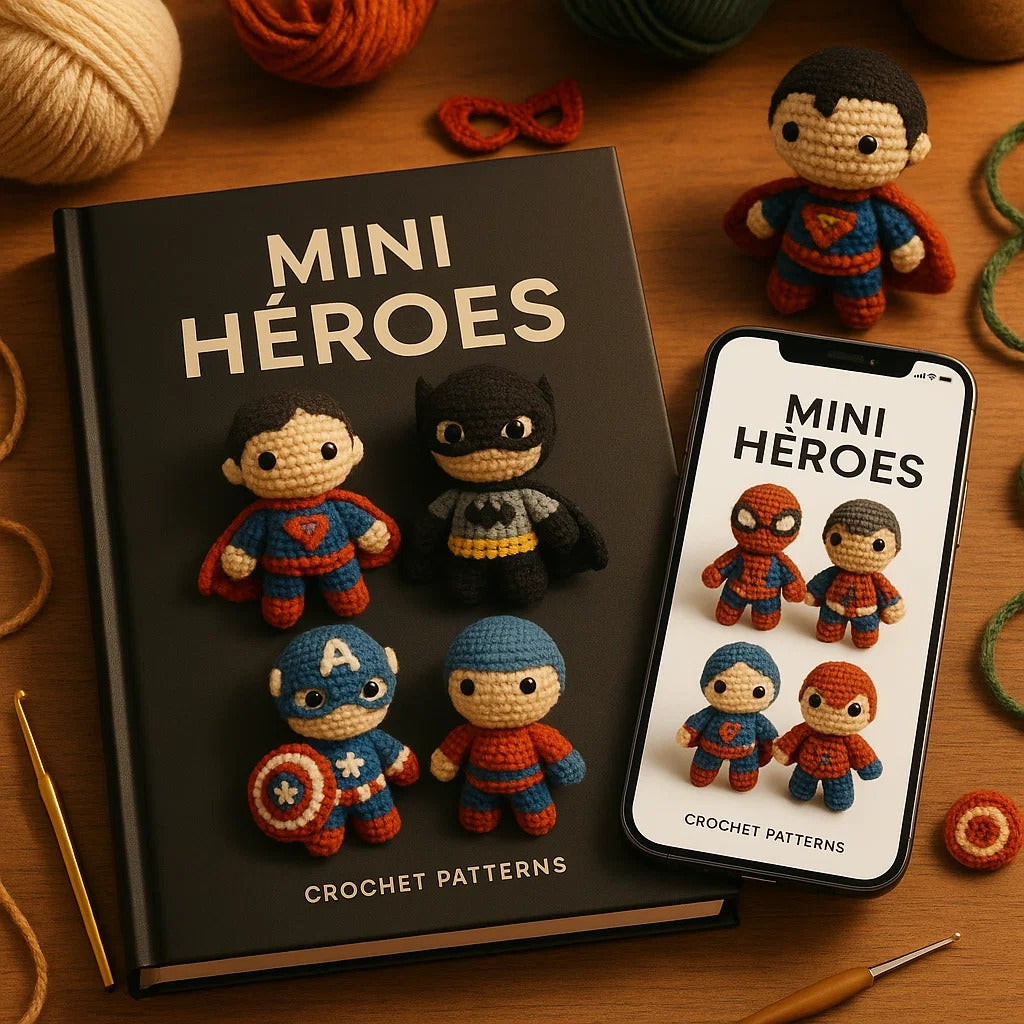 🦸♂️ Minihéroes para Tejer