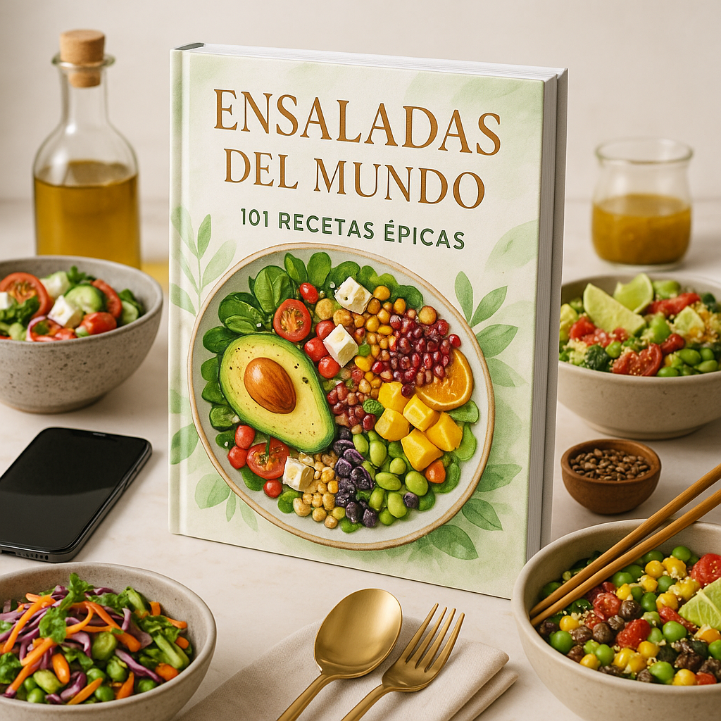 🥗 Ensaladas del Mundo: 101 Recetas Épicas