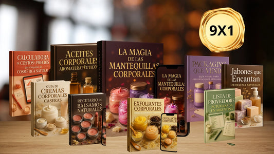 ✨Recetas de mantequillas corporales Artesanales + 8 BONUS Exclusivos✨