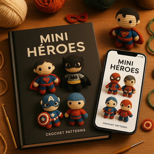 🦸♂️ Minihéroes para Tejer