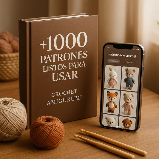 Pack con +1000 Patrones Amigurumi