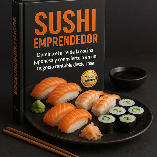 🍣 Dominá el Arte del Sushi +100 recetas + 5 Bonos